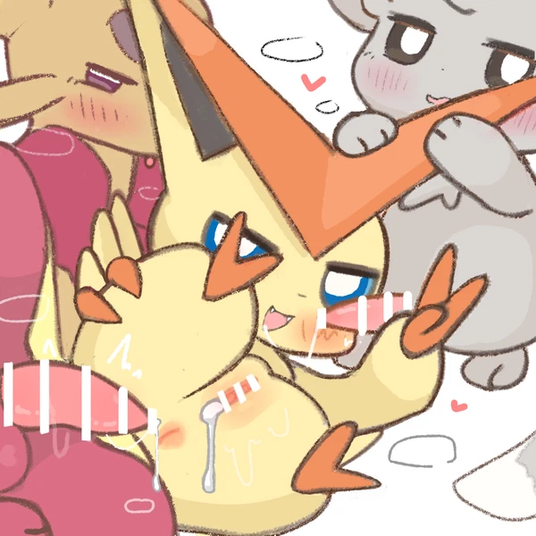 nintendo, pokemon created by purupuwa