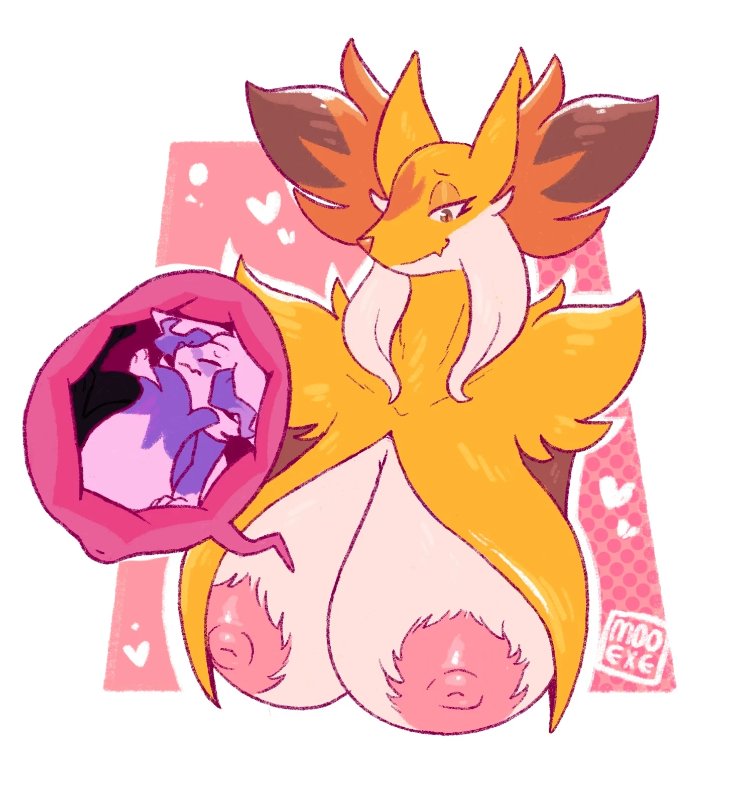 nue stargazer (nintendo, pokemon) created by mooexe