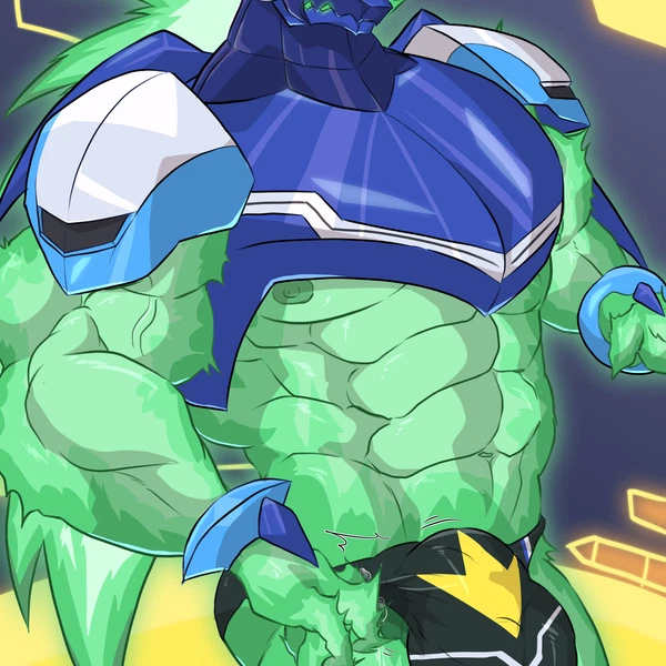 omega-xis (capcom, mega man (series)) created by geryorias