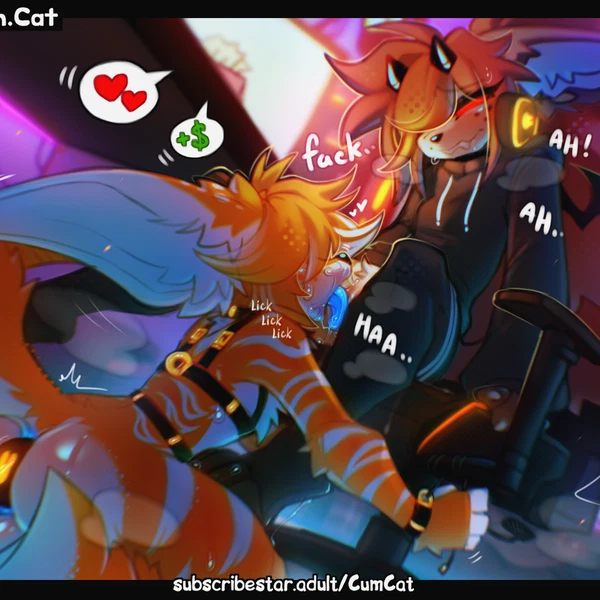 penta (cum.cat), vulthrin (mythology) created by cum.cat