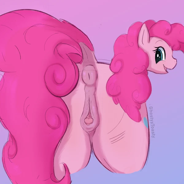 pinkie pie (mlp) (friendship is magic, hasbro) created by ghostyxtoasty