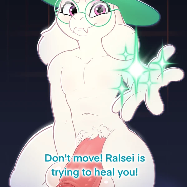 ralsei (deltarune, undertale (series)) created by sjevi