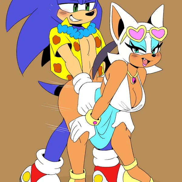 rouge the bat, sonic the hedgehog (sega, sonic the hedgehog (series)) created by pepamintop