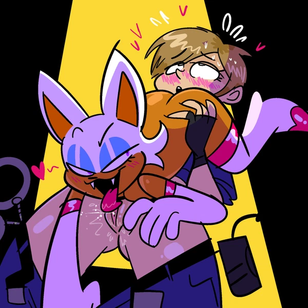 rouge the bat, topaz (sonic) (sega, sonic the hedgehog (series)) created by cassettepunk