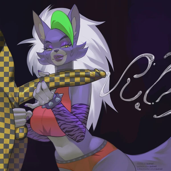 roxanne wolf (five nights at freddy's, five nights at freddy's: security breach) created by pulred