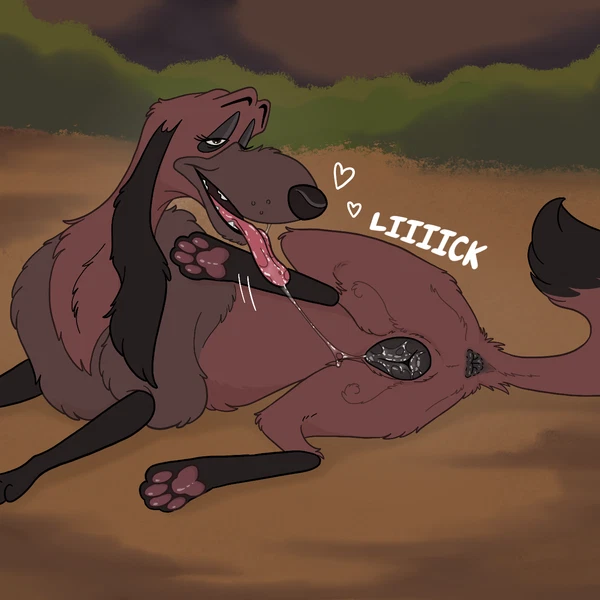 ruby (lady and the tramp) (disney, lady and the tramp) created by badfurgood