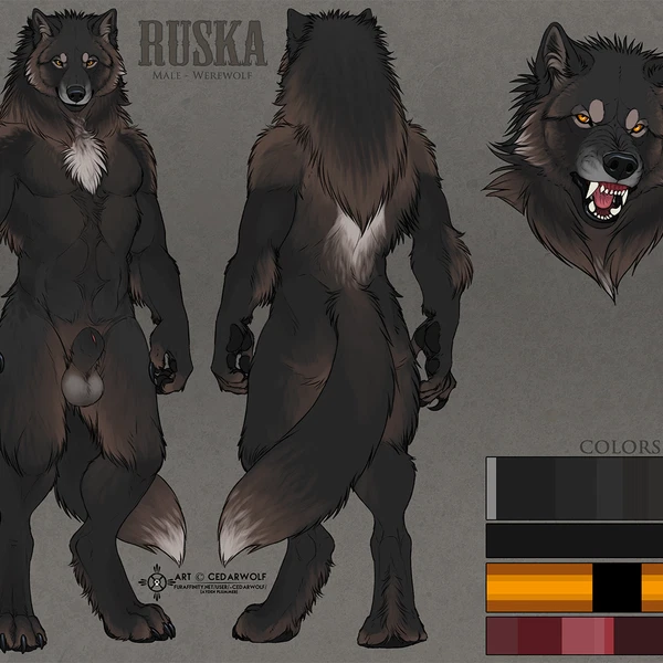 ruska (mythology) created by cedarwolf