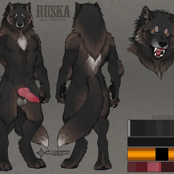 ruska (mythology) created by cedarwolf