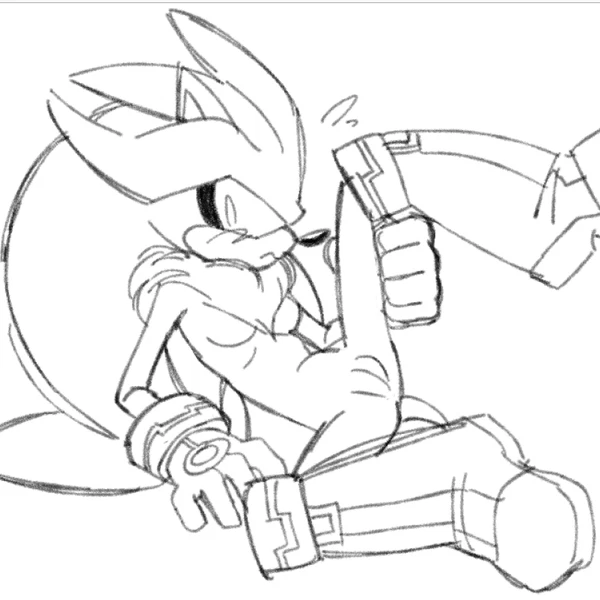 silver the hedgehog (sega, sonic the hedgehog (series)) created by ctrl bullet