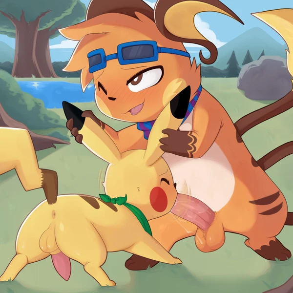 sparkychu, van (pathwarden) (nintendo, pokemon) created by porldraws