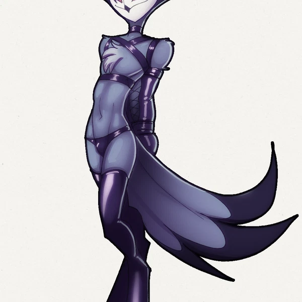 stolas (helluva boss) (hellaverse, helluva boss) created by bluecoffeedog