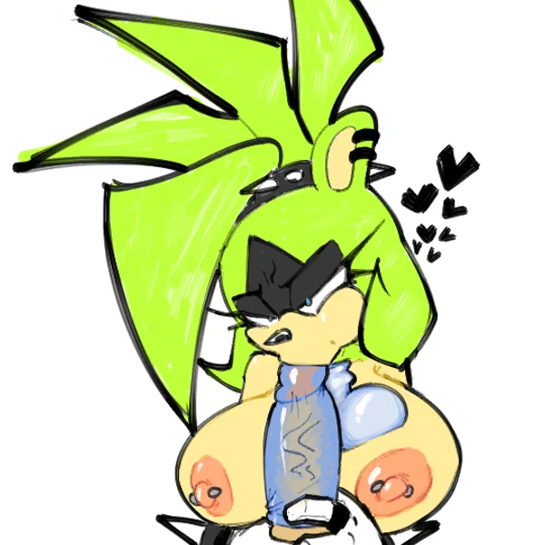 surge the tenrec (idw publishing, sega) created by glitchslime