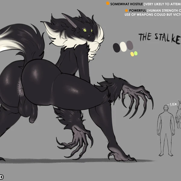 the stalker (ze blackball.d) created by ze blackball.d