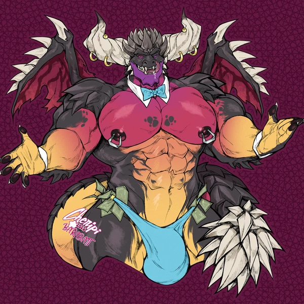 alexander (lieutenantskittles), fan character (capcom, monster hunter) created by barabait