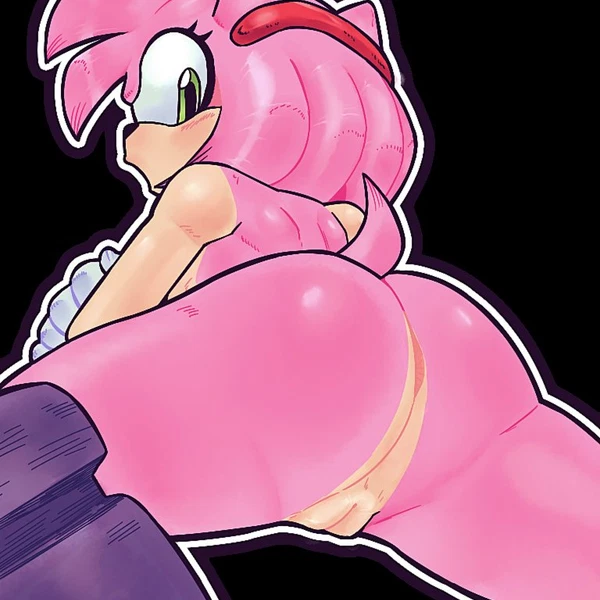amy rose (sega, sonic the hedgehog (series)) created by xrobinsfw