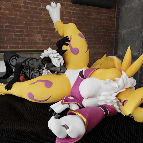 aydan (aydanfox) (bandai namco, digimon) created by aydultcontent