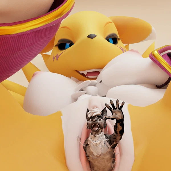 aydan (aydanfox) (bandai namco, digimon) created by aydultcontent