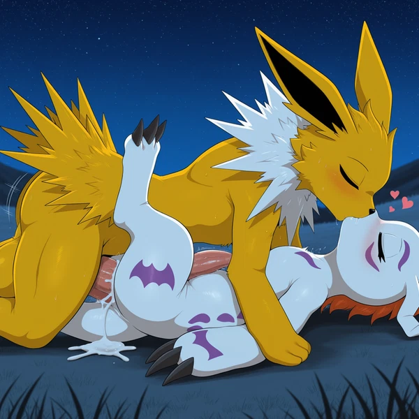 bandai namco, digimon created by j00ooe