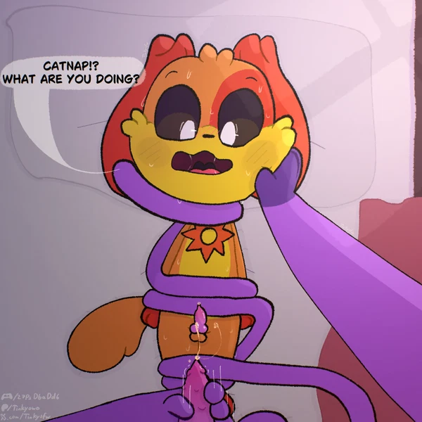 catnap (poppy playtime), dogday (poppy playtime) (mob entertainment, poppy playtime) created by tinky
