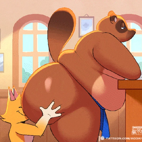 crazy redd, tom nook (animal crossing) (animal crossing, nintendo) created by el booki