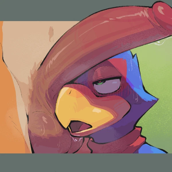 falco lombardi (nintendo, star fox) created by unsavoryimpcat