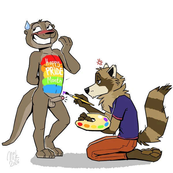 felix (nik159), nik (nik159) (lgbt pride month) created by nikraccoom