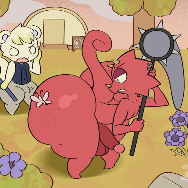 flick (animal crossing), marshal (animal crossing) (animal crossing, nintendo) created by zyfoh