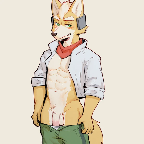 fox mccloud (nintendo, star fox) created by jrjresq
