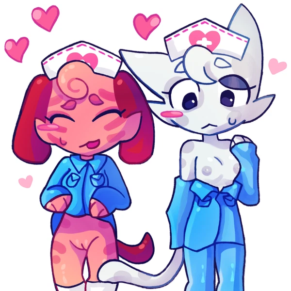 head nurse (animal hospital), nurse (animal hospital) (animal hospital, roblox) created by kottiechii