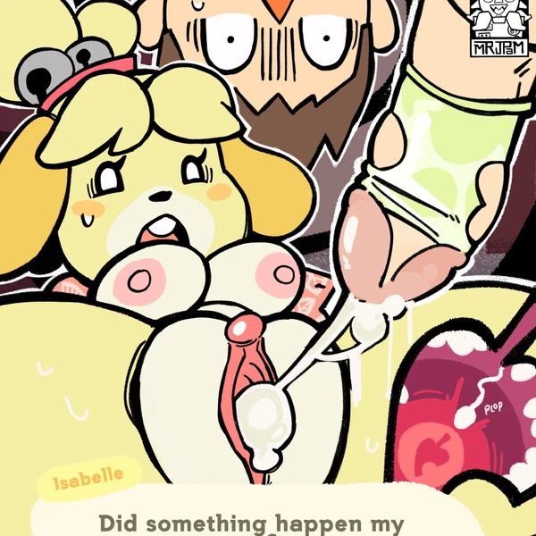 isabelle (animal crossing), villager (animal crossing) (animal crossing, nintendo) created by mrjpam18