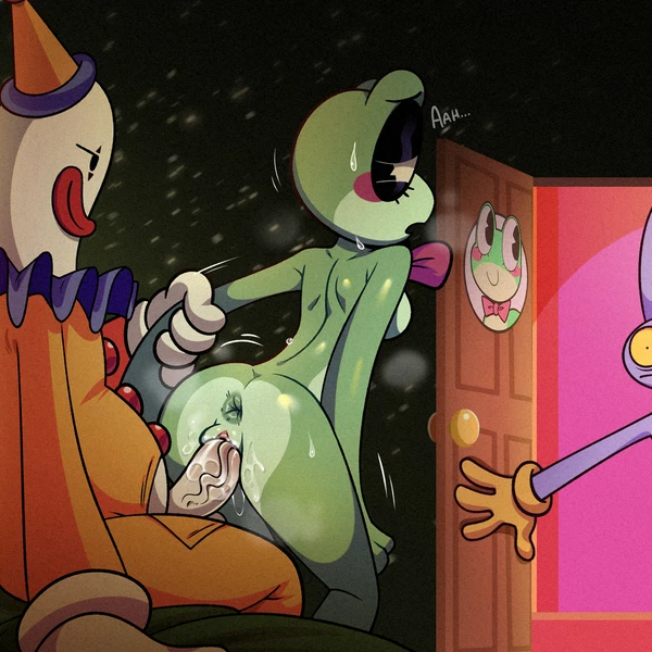 jax (tadc), kaufmo (tadc), ribbit (tadc) (glitch productions, the amazing digital circus) created by mawile123