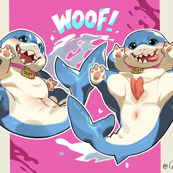 jeff the land shark (marvel, marvel rivals) created by owule