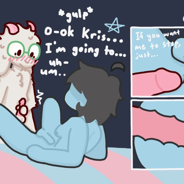 kris dreemurr, ralsei (deltarune, undertale (series)) created by nobuddy