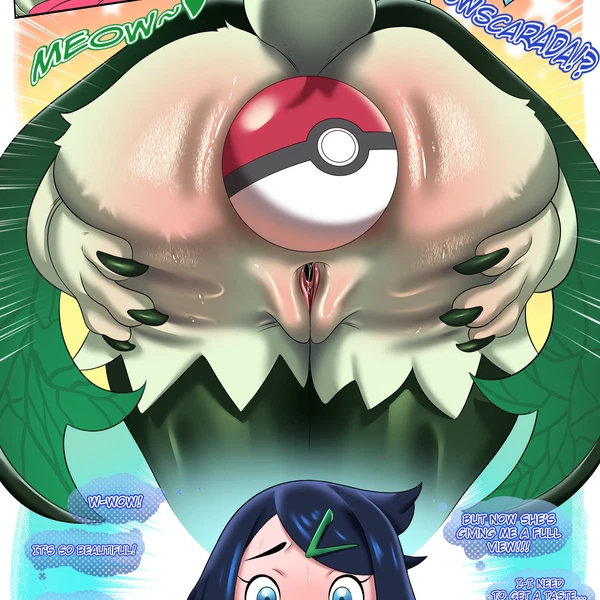 liko's meowscarada, liko (pokemon) (nintendo, pokemon) created by helloguish
