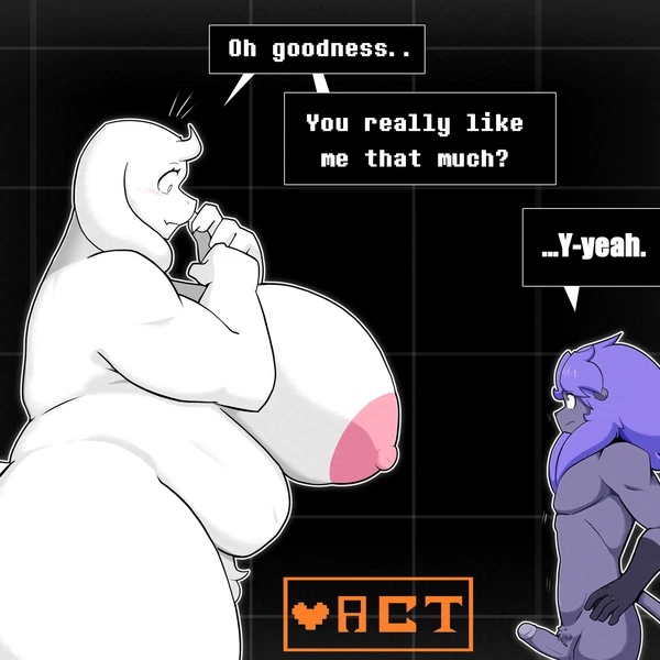 linhe (mklancer00), toriel (undertale (series)) created by mklancer00
