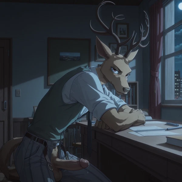 louis (beastars) (beastars) created by expendablyworthwhile