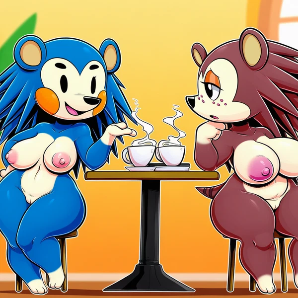 mabel able, sable able (animal crossing, nintendo) created by boxen549