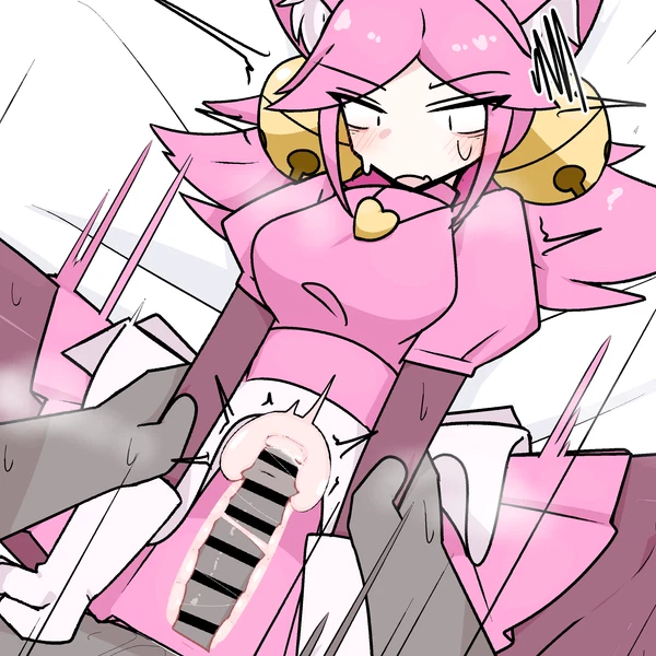 mad mew mew, mew mew (undertale), pink (deltarune) (deltarune, undertale (series)) created by voifoooork