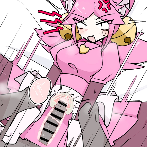 mad mew mew, mew mew (undertale), pink (deltarune) (deltarune, undertale (series)) created by voifoooork