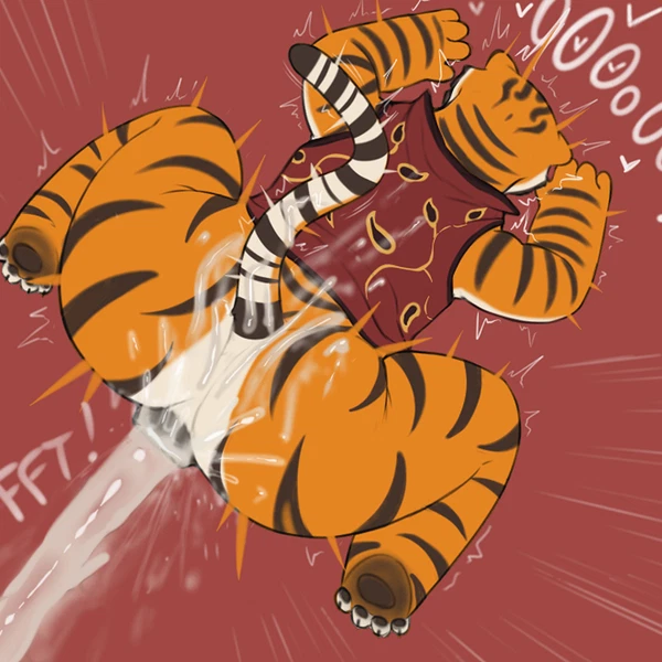 master po ping, master tigress (dreamworks, kung fu panda) created by hewa