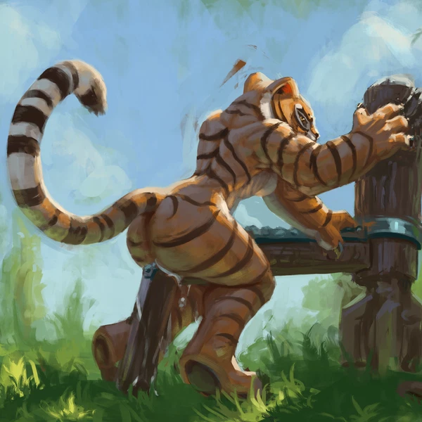 master tigress (dreamworks, kung fu panda) created by monduck