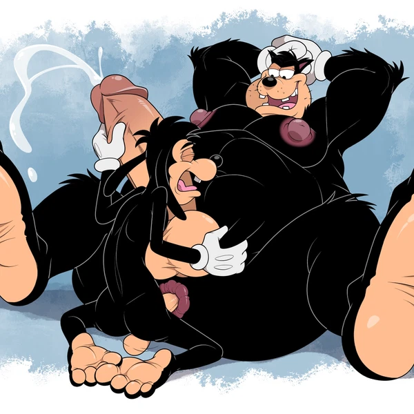 max goof, peter pete sr. (disney, goof troop) created by anti dev
