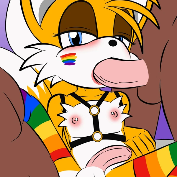 miles prower (lgbt pride month, sega) created by sirjzau