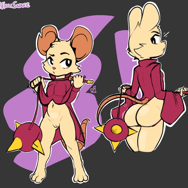 mina (mina the hollower) (mina the hollower, yacht club games) created by raviolisnake
