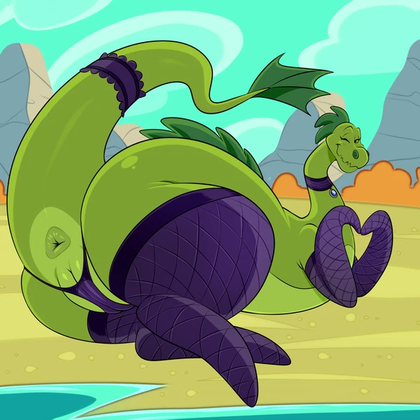 nessie (johnny bravo) (johnny bravo (series)) created by lonbluewolf