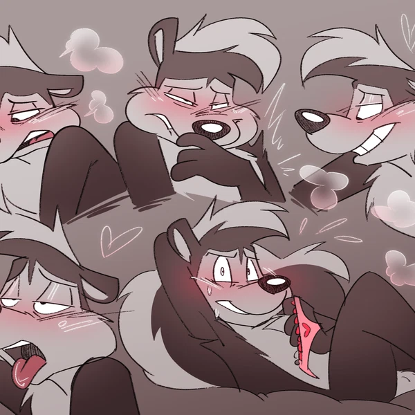 pepe le pew (looney tunes, warner brothers) created by jusrhkuhoh