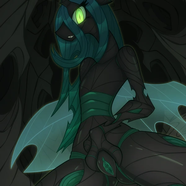 queen chrysalis (mlp) (friendship is magic, hasbro) created by whygena