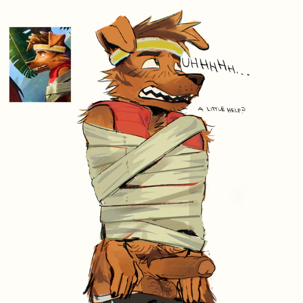 raww (forgotten island) (dreamworks, forgotten island) created by bunnbnui
