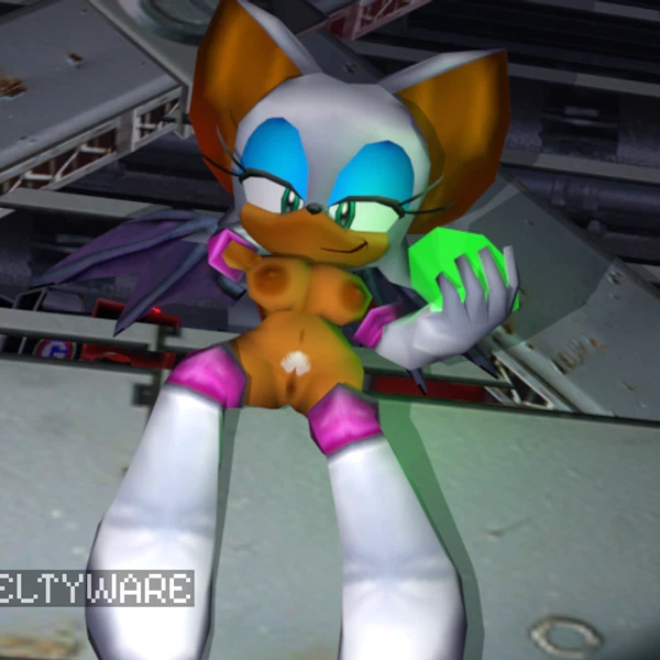 rouge the bat (sega, sonic the hedgehog (series)) created by meltyware