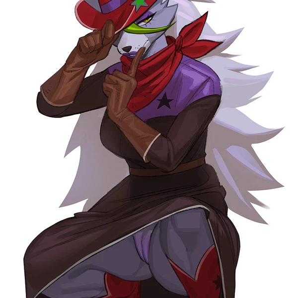 roxanne wolf (five nights at freddy's, five nights at freddy's: security breach) created by pulred